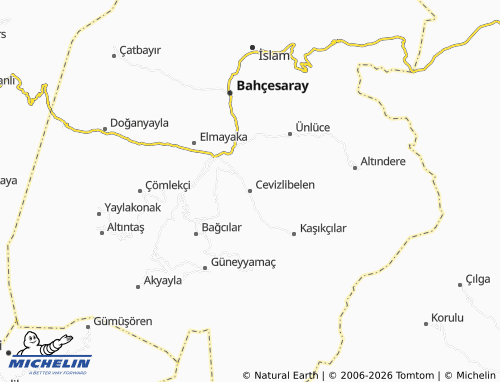 Mappa MICHELIN Cevizlibelen - ViaMichelin