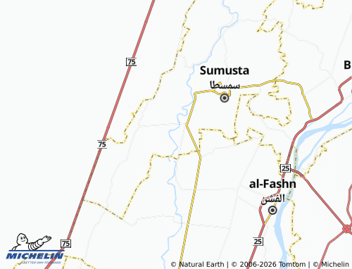 Mappa MICHELIN Mazourah - ViaMichelin
