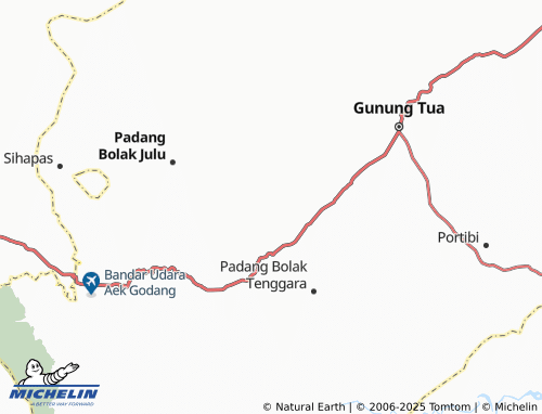 MICHELIN Aek Bayur map - ViaMichelin
