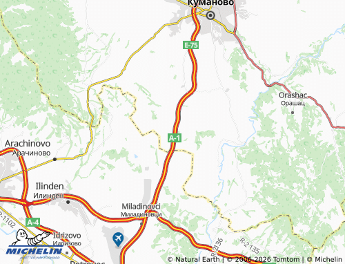 Mapa MICHELIN Agino Selo - ViaMichelin