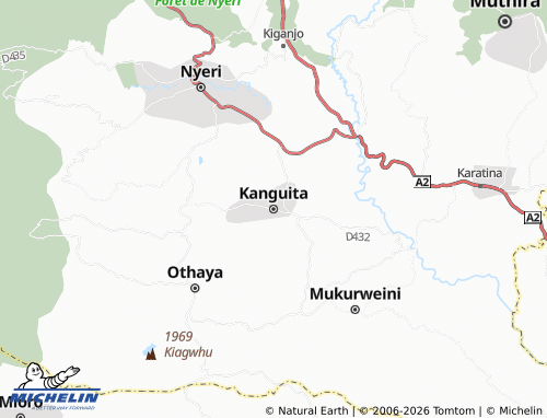 MICHELIN Kanguita map - ViaMichelin