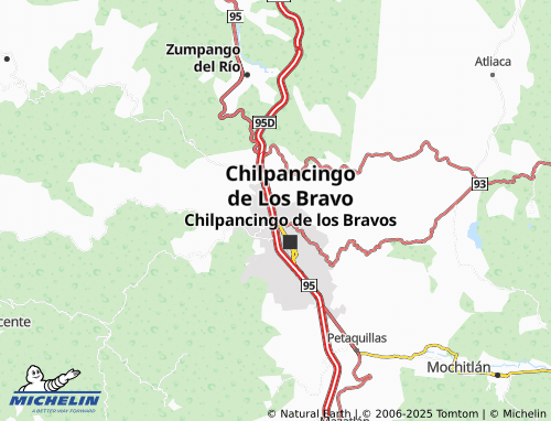 MICHELIN Colinas del Valle map - ViaMichelin