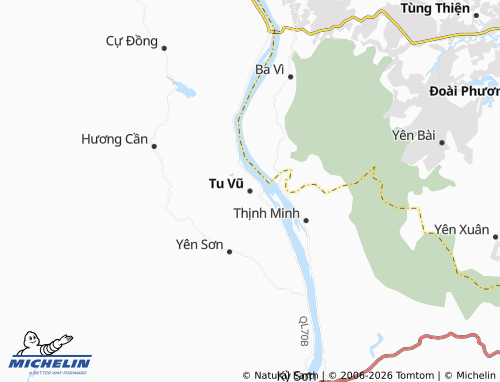 Mapa MICHELIN Tu Vũ - ViaMichelin