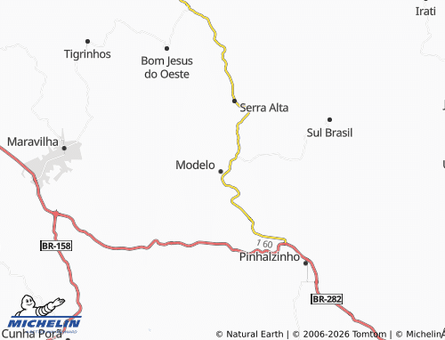 MICHELIN Centro map - ViaMichelin