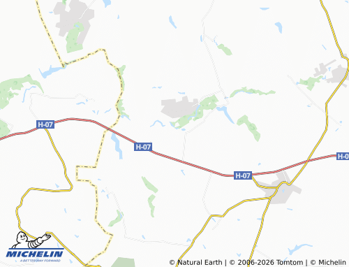 MICHELIN Lokhnia map - ViaMichelin