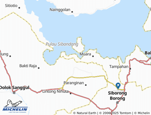 MICHELIN Bariba Niaek map - ViaMichelin