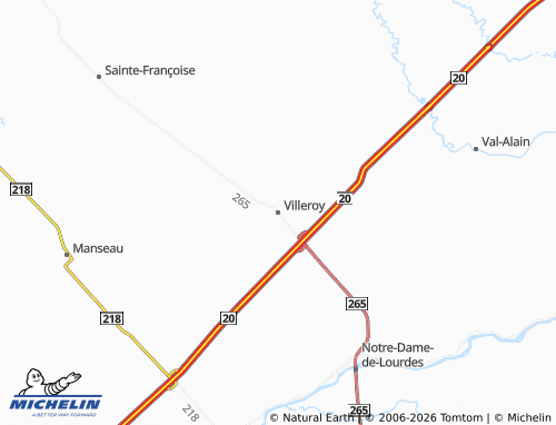 MICHELIN Villeroy map - ViaMichelin
