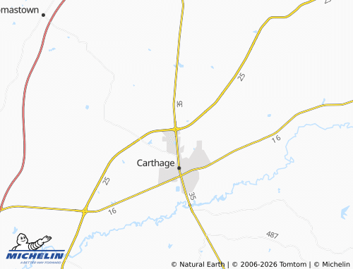 Mapa MICHELIN Redwater - ViaMichelin