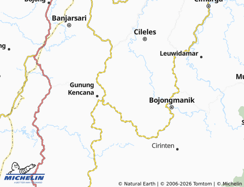 Mapa MICHELIN Sukanegara - ViaMichelin