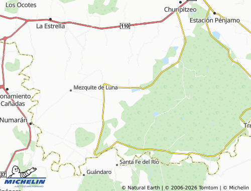 Mappa MICHELIN Tacuba - ViaMichelin