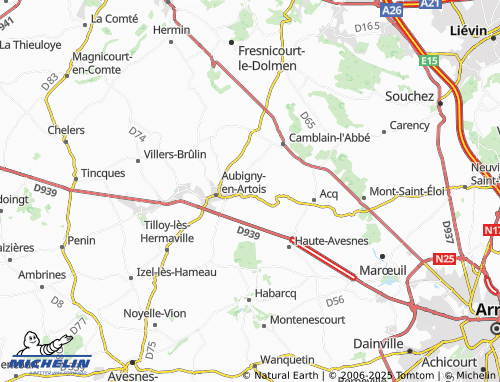 Carte MICHELIN Le Fermont - ViaMichelin