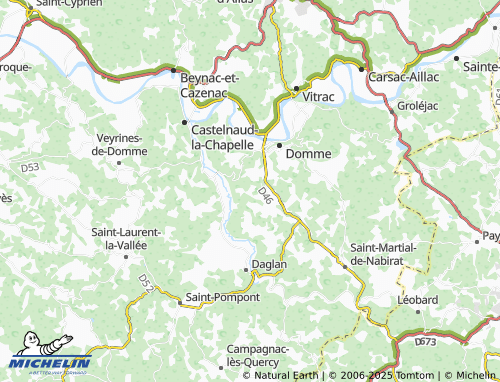 Kaart MICHELIN Les Comboux - ViaMichelin