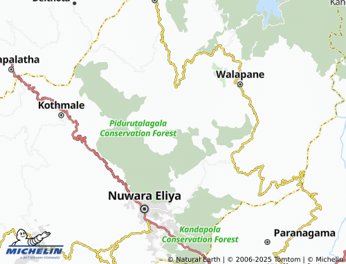 MICHELIN Wellagiriya map - ViaMichelin