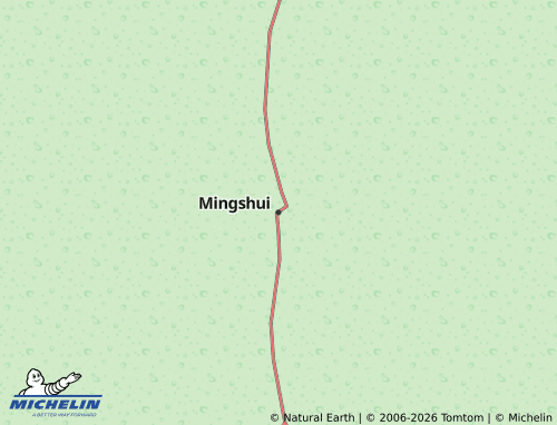 MICHELIN Mingshui map - ViaMichelin