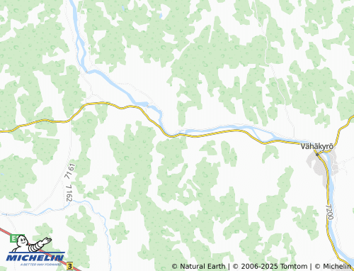 MICHELIN Sausolannurkka map - ViaMichelin