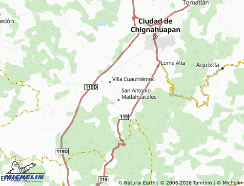 Carte MICHELIN Las Víboras - ViaMichelin