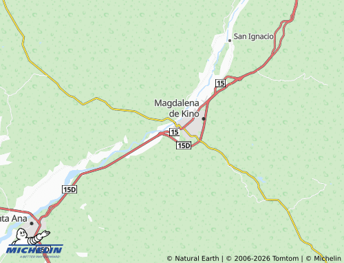 Mappa MICHELIN Rincón de Kino - ViaMichelin