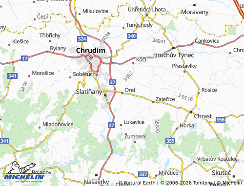 Mappa MICHELIN Orel - ViaMichelin