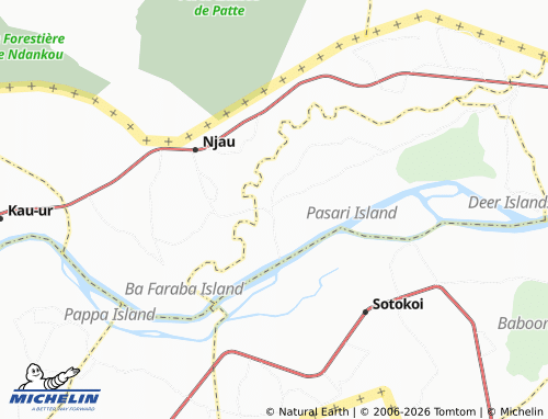 Mappa MICHELIN Chamen - ViaMichelin