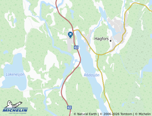 MICHELIN-Landkarte Råda - ViaMichelin