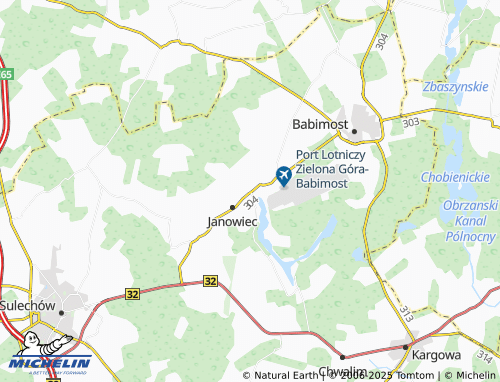 MICHELIN Kolesin map - ViaMichelin