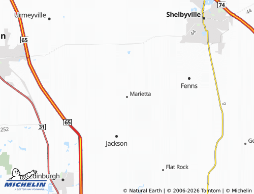 Mappa MICHELIN Marietta - ViaMichelin