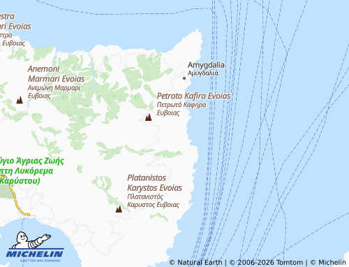 Carte MICHELIN Evangelismos - ViaMichelin