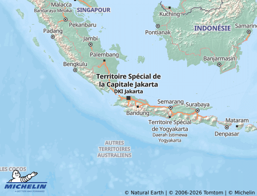 Mappa MICHELIN Indonesia - ViaMichelin