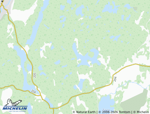 MICHELIN-Landkarte Torhyttan - ViaMichelin