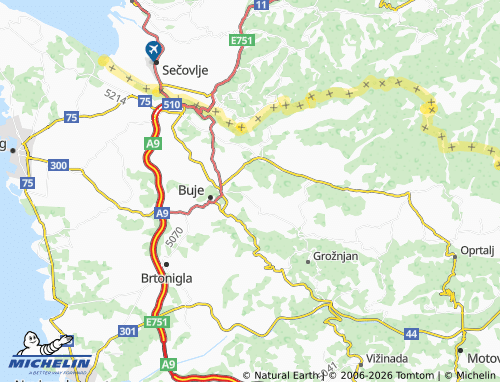 MICHELIN-Landkarte Bibali - ViaMichelin