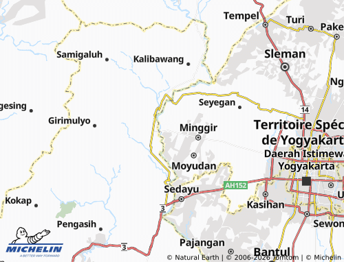 MICHELIN Sendang Mulyo map - ViaMichelin