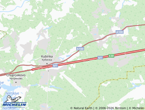 Carte MICHELIN Podlipki - ViaMichelin