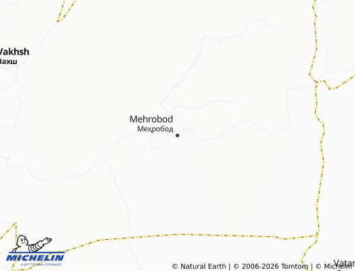 Mappa MICHELIN Mehrobod - ViaMichelin