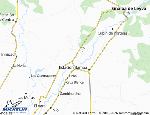 Carte MICHELIN León Fonseca - ViaMichelin