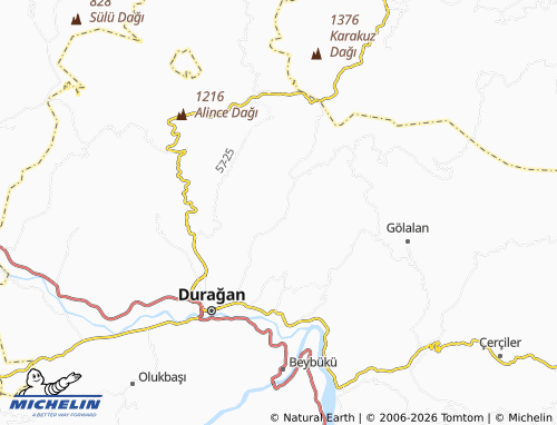 Kaart MICHELIN Gürpınar - ViaMichelin