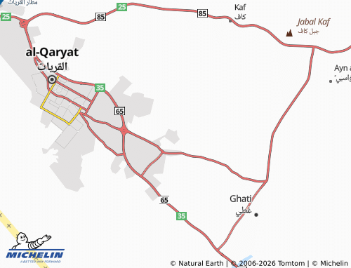 MICHELIN-Landkarte al-Danah - ViaMichelin