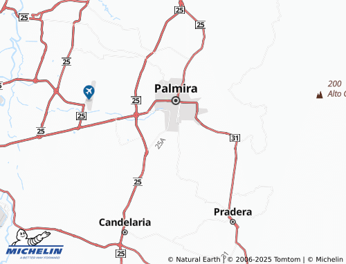 MICHELIN Urbanización Portal de Palermo map - ViaMichelin