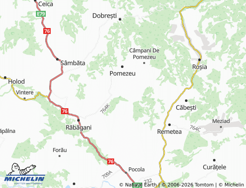 Mappa MICHELIN Coșdeni - ViaMichelin