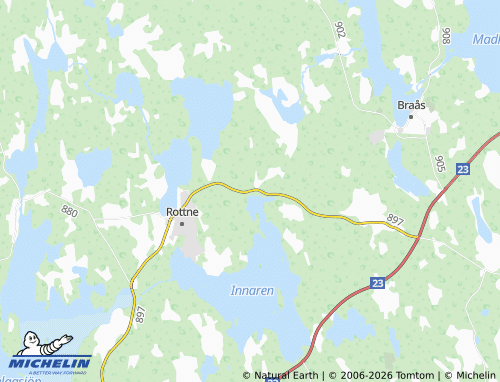 MICHELIN-Landkarte Brittatorp - ViaMichelin