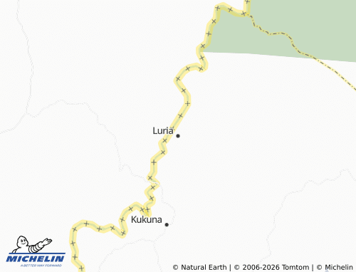 Mappa MICHELIN Luria - ViaMichelin