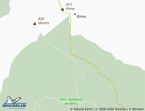 MICHELIN Leopard Rock map - ViaMichelin