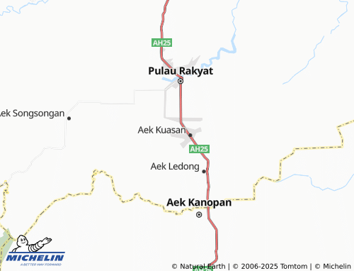 MICHELIN Aek Loba map - ViaMichelin