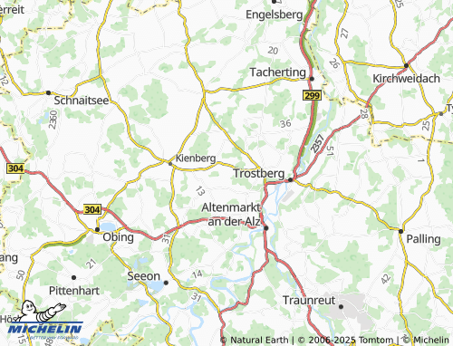 Kaart MICHELIN Irschenham - ViaMichelin