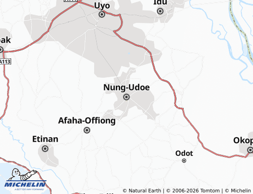 Mappa MICHELIN Nung-Udoe - ViaMichelin
