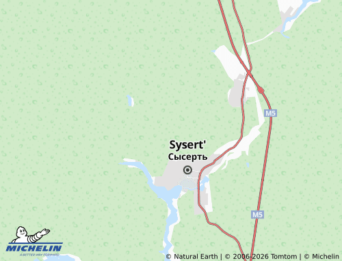 MICHELIN-Landkarte Yasnaya Polyana SNT - ViaMichelin