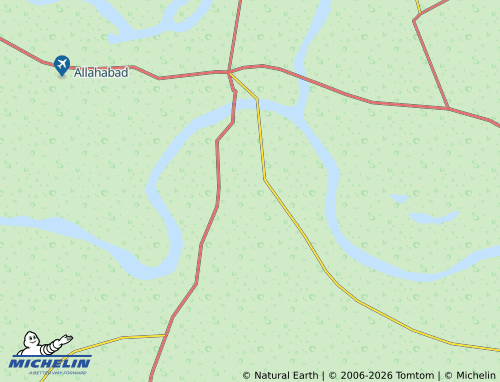 MICHELIN Naini map - ViaMichelin
