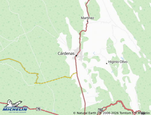 Mapa MICHELIN San Isidro - ViaMichelin