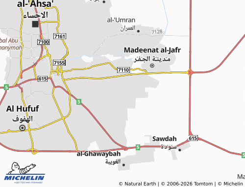 MICHELIN Al Riyadh 1st map - ViaMichelin
