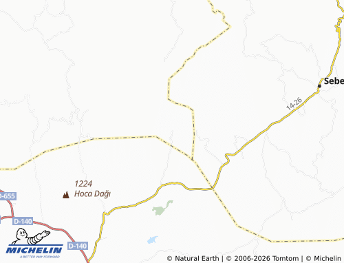 MICHELIN Dodurga map - ViaMichelin