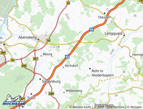 Mapa MICHELIN Sallingberg - ViaMichelin